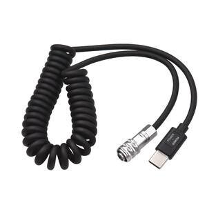Andoer USB-C BMPCC 4K 6K 2 Pinli Güç Kablosu D11029 - Thumbnail