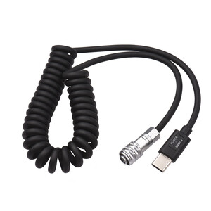 Andoer - Andoer USB-C BMPCC 4K 6K 2 Pinli Güç Kablosu D11029
