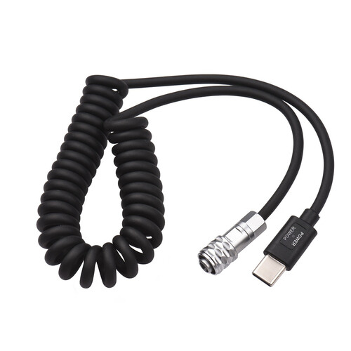 Andoer USB-C BMPCC 4K 6K 2 Pinli Güç Kablosu D11029