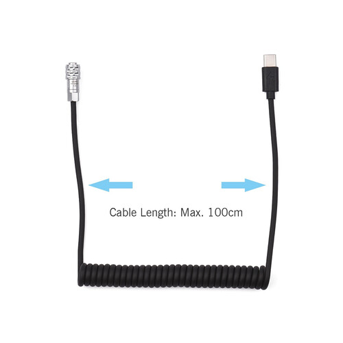 Andoer USB-C BMPCC 4K 6K 2 Pinli Güç Kablosu D11029