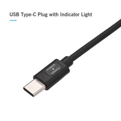Andoer USB-C BMPCC 4K 6K 2 Pinli Güç Kablosu D11029