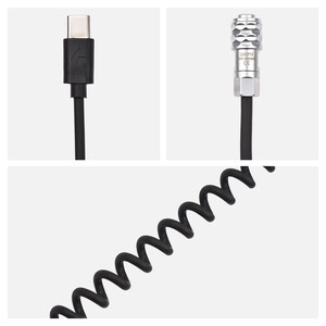 Andoer USB-C BMPCC 4K 6K 2 Pinli Güç Kablosu D11029 - Thumbnail