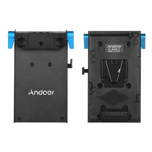 Andoer V Montaj V-Kilit Pil Plakası Adaptörü D6325 - Thumbnail
