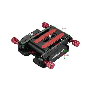 Andoer - Andoer Z-Tilt Kafalı Katlanır Hızlı Bırakma Plakası D5092 (1)