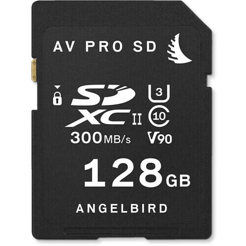 Angelbird 128GB 300mb/s Av Pro SD V90 Hafıza Kartı