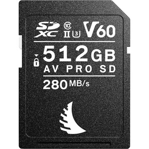 Angelbird - Angelbird 512GB 280MB/s AV Pro MK2 UHS-II SDXC V60 Hafıza Kartı