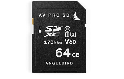 Angelbird 64GB 170 MB/s PRO SD V60 Hafıza Kartı