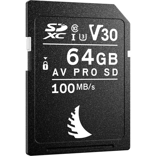 Angelbird 64GB AV Pro UHS-I V30 SDXC Hafıza Kartı