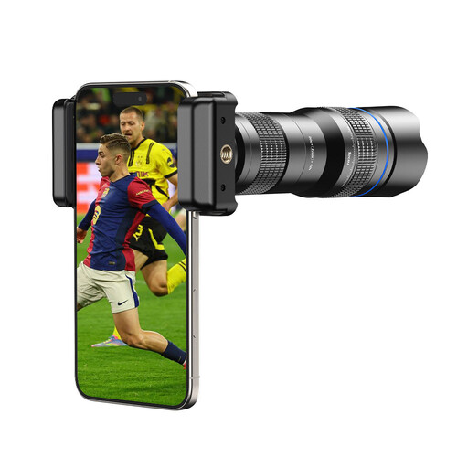 Apexel 20-40X Akıllı Telefon Telefoto Lens Kiti (Tripodlu)
