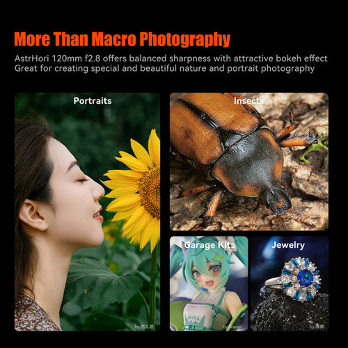 AstrHori 120mm f/2.8 2X Macro Lens (L Mount)