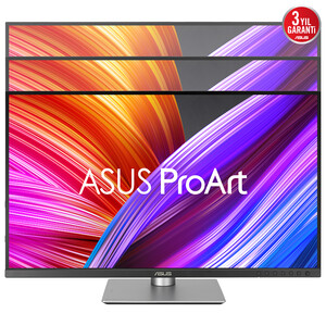 ASUS PROART PA279CRV 27 4K IPS HDR 3840 x 2160 5MS DP HDMI USB-C VESA 99% DCI-P3, 99% Adobe RGB, PIVOT PD 96W Monitör - Thumbnail