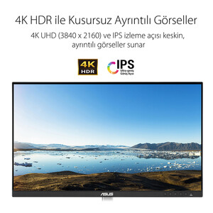 ASUS PROART PA279CV 27 4K IPS HDR 3840x2160 5MS DP HDMI USB TYPE-C - Thumbnail