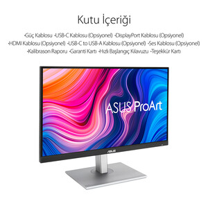 ASUS PROART PA279CV 27 4K IPS HDR 3840x2160 5MS DP HDMI USB TYPE-C - Thumbnail