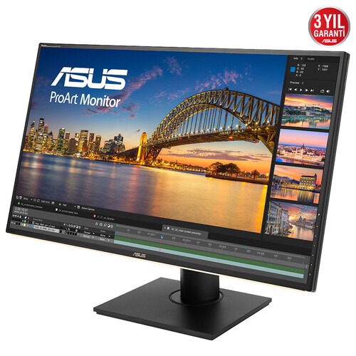 ASUS PROART PA329C 32 4K IPS HDR 3840x2160 5MS DP HDMI USB-C VESA 99.5% ADOBE RGB, 100% Rec. 709, 100% sRGB, 90% DCI-P3, 10BIT, PIVOT Monitör