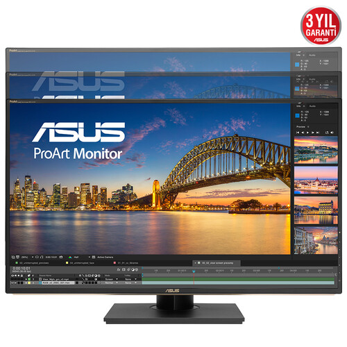 ASUS PROART PA329C 32 4K IPS HDR 3840x2160 5MS DP HDMI USB-C VESA 99.5% ADOBE RGB, 100% Rec. 709, 100% sRGB, 90% DCI-P3, 10BIT, PIVOT Monitör