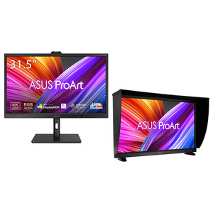 Asus - ASUS PROART PA32DC 32 OLED 4K 3840x2160 0.1MS DP HDMI USB-C USB VESA 99% DCI-P3, OTOMATİK KALİBRASYON, HDR-10, HLG Monitör