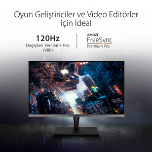 ASUS PROART PA32UCG-K 32 4K MINI LED IPS FREESYNC HDR 3840x2160 5MS 120HZ DP HDMI USB-C Thunderbolt 3 VESA HLG, DOBLY VISION, DONANIM KALIBRASYONU, UHD PREMIUM Monitör - Thumbnail
