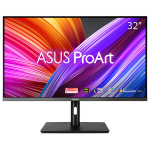Asus - ASUS PROART PA32UCR-K 32 4K MINI LED IPS FREESYNC HDR 3840 x 2160 5MS DP HDMI USB-C USB VESA HLG, 98% DCI-P3, CALMAN RENK KALİBRASYONU, DONANIM KALIBRASYONU, 99.5% Adobe RGB, 100% sRGB Monitör