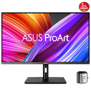 Asus - ASUS PROART PA32UCR-K 32 4K MINI LED IPS FREESYNC HDR 3840 x 2160 5MS DP HDMI USB-C USB VESA HLG, 98% DCI-P3, CALMAN RENK KALİBRASYONU, DONANIM KALIBRASYONU, 99.5% Adobe RGB, 100% sRGB Monitör (1)