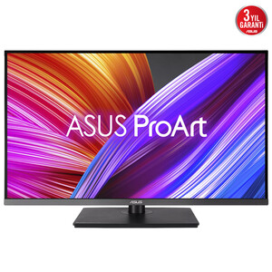ASUS PROART PA32UCR-K 32 4K MINI LED IPS FREESYNC HDR 3840 x 2160 5MS DP HDMI USB-C USB VESA HLG, 98% DCI-P3, CALMAN RENK KALİBRASYONU, DONANIM KALIBRASYONU, 99.5% Adobe RGB, 100% sRGB Monitör - Thumbnail