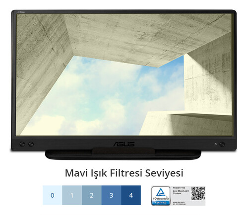 ASUS ZENSCREEN MB166C 15,6 TASINABILIR USB MONITOR IPS 1920x1080 5MS USB Type-C