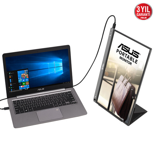 ASUS ZENSCREEN MB16ACE 15,6 TASINABILIR USB MONITOR IPS 1920x1080 5MS USB Type-C
