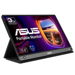 Asus - ASUS ZENSCREEN MB16AHP 15,6 IPS 1920x1080 5MS Micro-HDMI USB-C DAHILI BATARYA, USB-C TO A ADAPTOR, EYECARE Taşınabilir USB Monitör