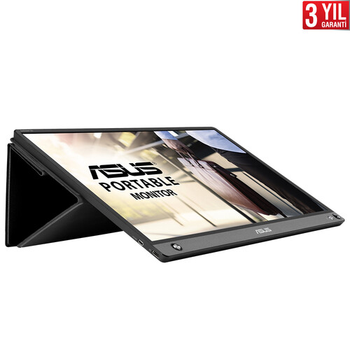 ASUS ZENSCREEN MB16AHP 15,6 IPS 1920x1080 5MS Micro-HDMI USB-C DAHILI BATARYA, USB-C TO A ADAPTOR, EYECARE Taşınabilir USB Monitör