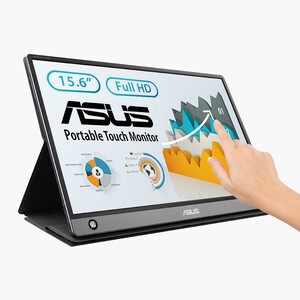 ASUS ZENSCREEN MB16AMT 15,6 TASINABILIR USB MONITOR IPS 1920x1080 5MS USB Type-C - Thumbnail
