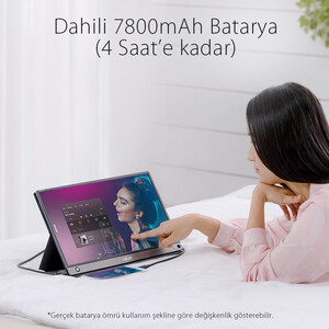 ASUS ZENSCREEN MB16AMT 15,6 TASINABILIR USB MONITOR IPS 1920x1080 5MS USB Type-C - Thumbnail