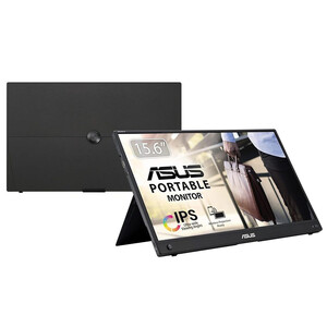 Asus - ASUS ZENSCREEN MB16AWP 15,6 IPS 1920x1080 5MS Mini-HDMI USB-C KABLOSUZ BAĞLANTI, DAHILI BATARYA, MAT EKRAN, TRIPOD APARAT, Taşınabilir USB Monitör