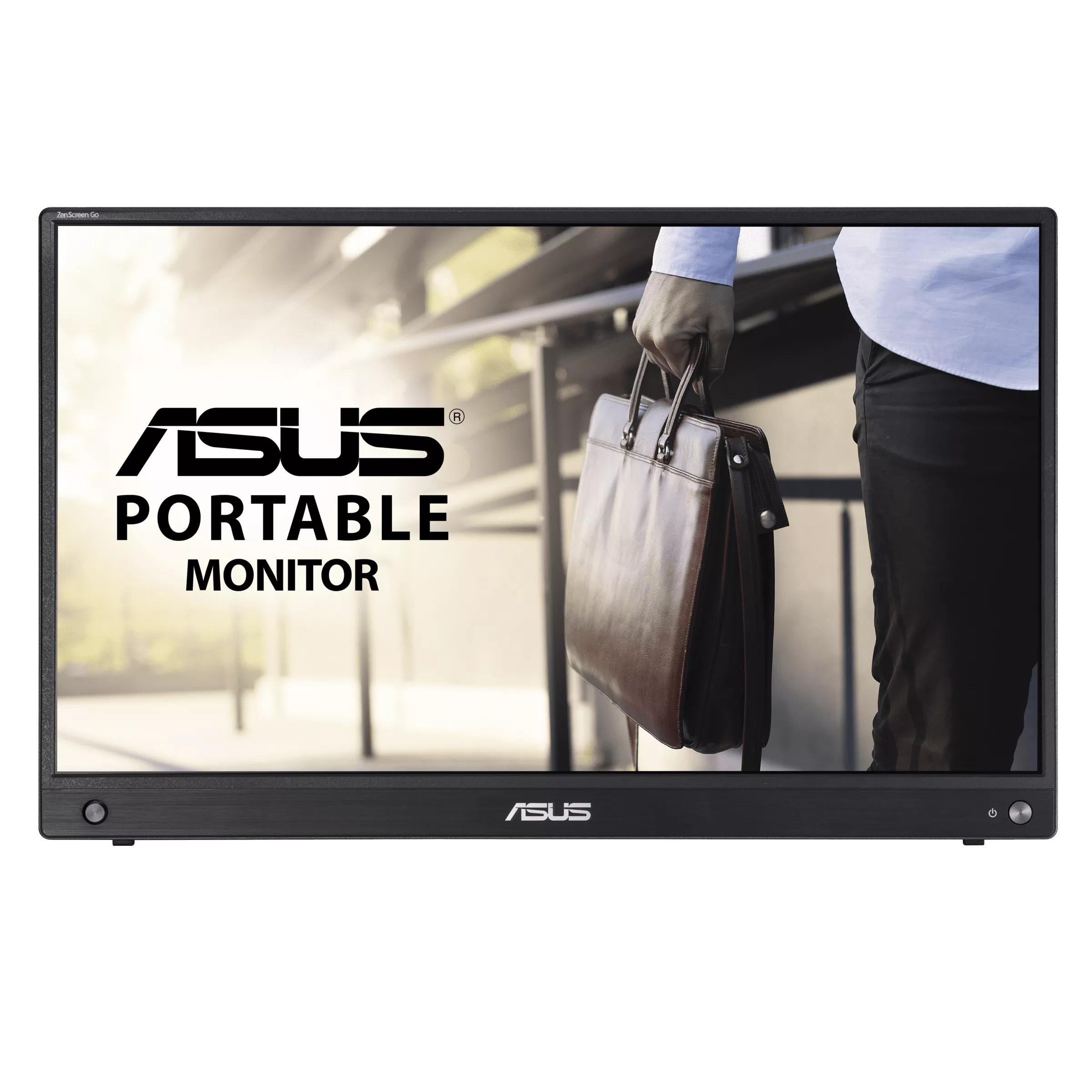 Asus - ASUS ZENSCREEN MB16AWP 15,6 IPS 1920x1080 5MS Mini-HDMI USB-C KABLOSUZ BAĞLANTI, DAHILI BATARYA, MAT EKRAN, TRIPOD APARAT, Taşınabilir USB Monitör (1)
