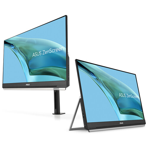ASUS ZENSCREEN MB249C 23,8 TASINABILIR USB MONITOR IPS 1920x1080 5MS 75HZ HDMI USB-C MM VESA 3YIL MAT EKRAN, EYECARE Monitör