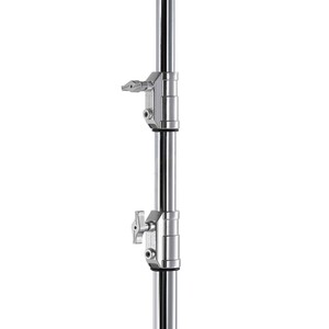 Avenger Combo Stand 35 Silver 350cm/138 1035CSin Steel Double Riser - Thumbnail