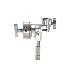 Avenger Jumbo Grip Head 4.5in, Silver w/Jr. Stud & Receiver D400 - Thumbnail
