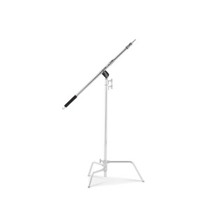 Avenger - Avenger Mini Boom, Chrome Steel Silver w/Built-In Grip Head D600