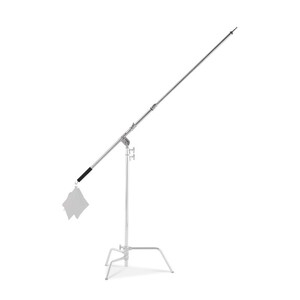 Avenger - Avenger Mini Boom, Chrome Steel Silver w/Built-In Grip Head D600 (1)