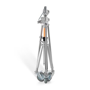 Avenger Super Wind Up Stand Stainless Stl 2.9m/9.5'Low Base B6029X - Thumbnail