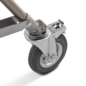 Avenger Super Wind Up Stand Stainless Stl 2.9m/9.5'Low Base B6029X - Thumbnail