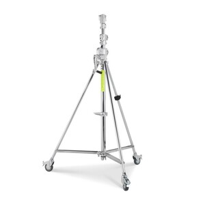 Avenger - Avenger Wind Up Stand CS 3.9m/12.8' LowBoy 2R, Braked Wheels B6039CS
