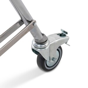 Avenger Wind Up Stand CS 3.9m/12.8' LowBoy 2R, Braked Wheels B6039CS - Thumbnail
