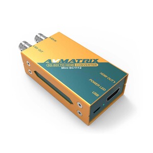 AVMatrix Mini SC1112 3G-SDI to HDMI Mini Converter - Thumbnail