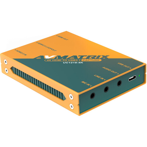 AVMatrix UC1218-4K HDMI - USB-C 3.1 Capture Kart