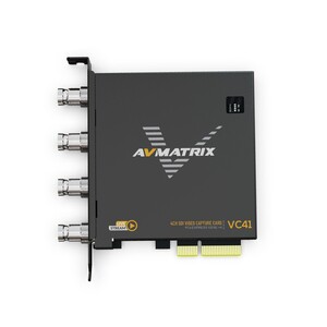 Avmatrix VC41 4-Kanal 3G-SDI PCIE Capture Kart - Thumbnail