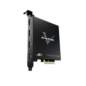 Avmatrix VC42 4-Kanal HDMI PCIE Capture Kart - Thumbnail