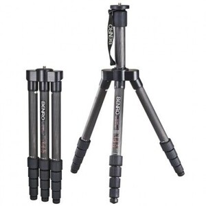 Benro - Benro C-1190T Carbon Fiber Traveler Flat Tripod
