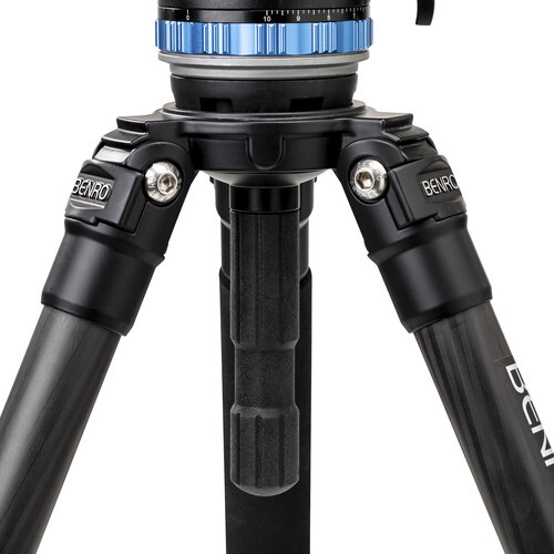 Benro C-373FBS8PRO Carbon Fiber Hidrolik Profesyonel Video Tripod Kit