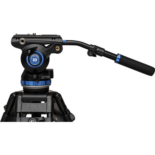 Benro C-373FBS8PRO Carbon Fiber Hidrolik Profesyonel Video Tripod Kit