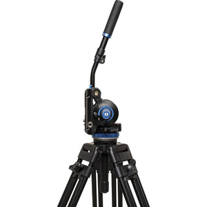 Benro C-373FBS8PRO Carbon Fiber Hidrolik Profesyonel Video Tripod Kit - Thumbnail