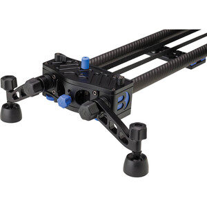 Benro C12D6 MoveOver Çift Karbon Raylı Volanlı Slider - Thumbnail